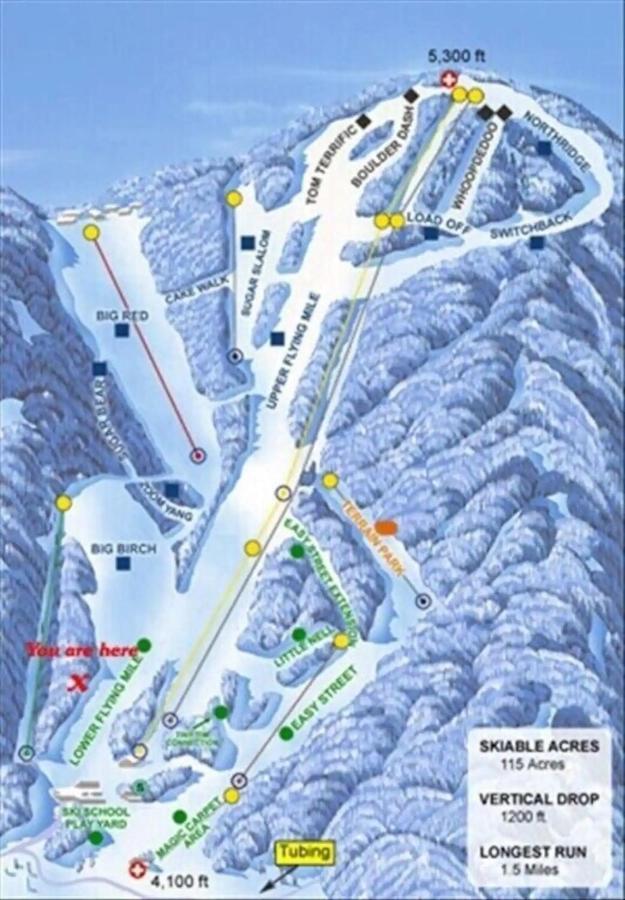 Altitude Adjustment Atop Sugar Mountain At Sugar Top المظهر الخارجي الصورة